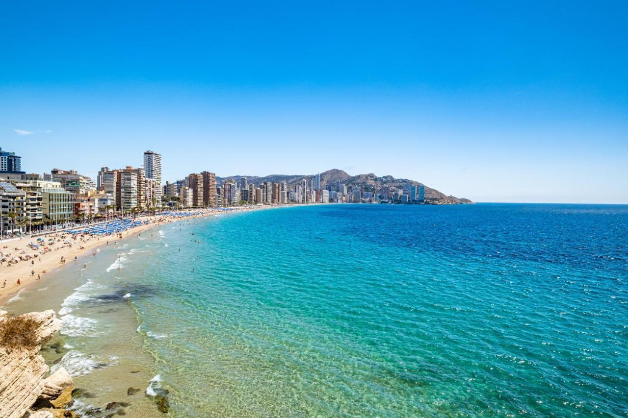 Ilice 3-D Apartment Levante Beach Benidorm Bagian luar foto